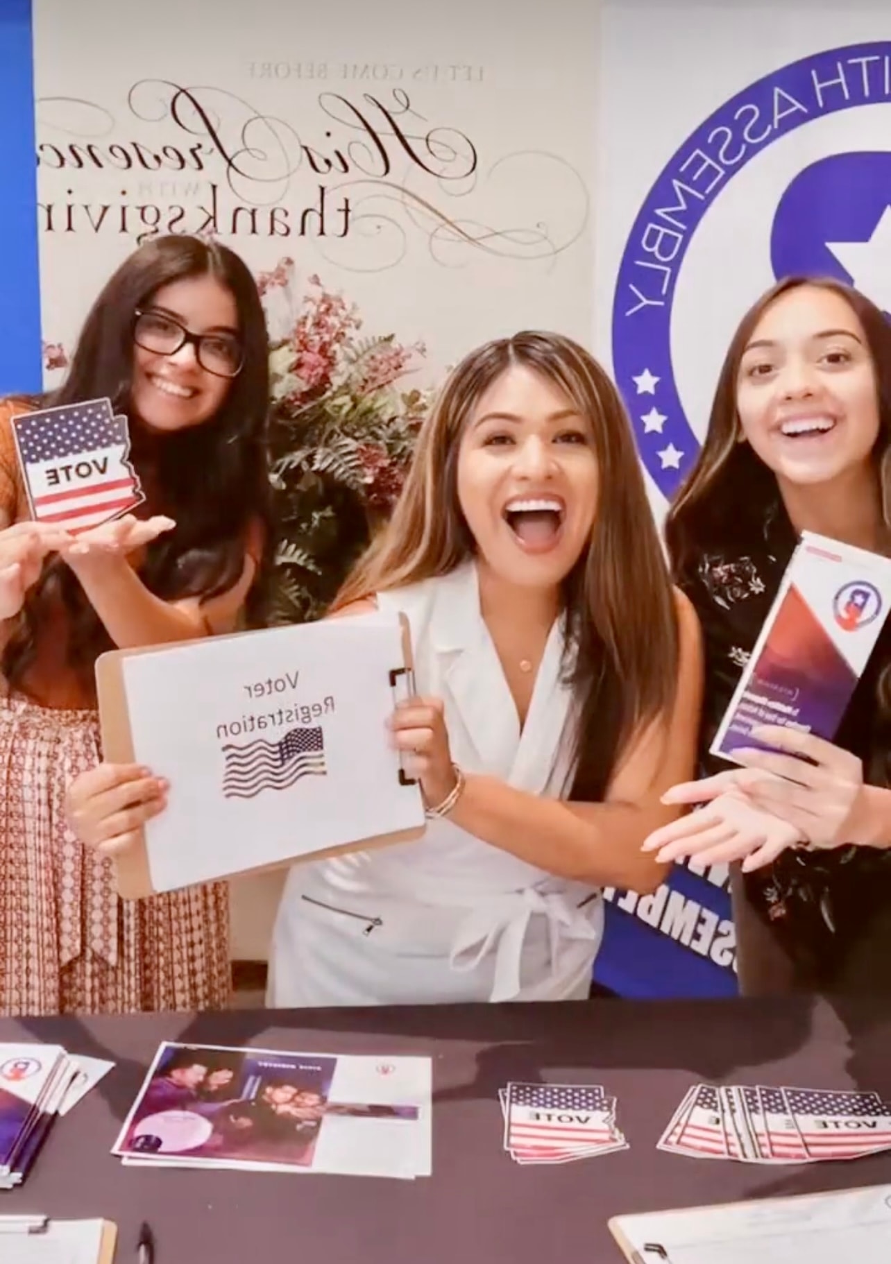 Voter registration drive